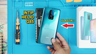 BONGKAR REDMI NOTE 9 Kaya Gini Wujud HELIO G85 [upl. by Alban]