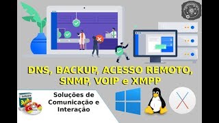 🖥 DNS Backup Acesso Remoto SNMP VoIP e XMPP [upl. by Kurman]