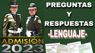 LENGUAJE BANCO de preguntas de para UNIPOL Fatescipol Anapol [upl. by Trimble]