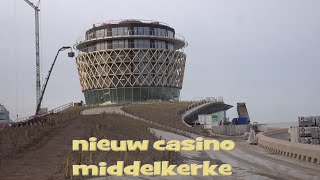 Bouw casino quotsiltquot middelkerke loopt op zijn einde openingshow 23 en 24 maart 2024 [upl. by Qifar]