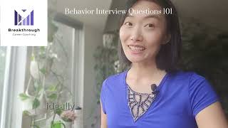 interview series  behavioral interview questions amp sample answer [upl. by Orland337]