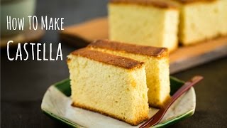 How to Make Castella Recipe カステラの作り方（レシピ） [upl. by Lamak]