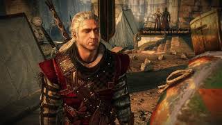 The Witcher 2 Assassins of Kings Chapter 3 Aryan La Valette and Carduin Convo [upl. by Eelram]