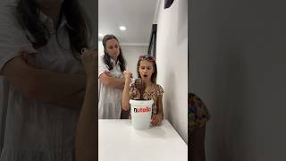 Короче говоря Алинка ест много Nutella shorts funny [upl. by Eissoj]