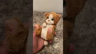 For eBay FurReal Friends Cat Kitty Kitten Interactive Plush Toy Pet Tiny Baby 4” demo [upl. by Nallek124]