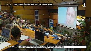 Colloque de linguistique  mieux connaître les langues pour remonter aux origines [upl. by Anilram]