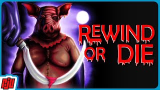 Escape The Serial Killer  REWIND OR DIE  Indie Horror Game [upl. by Haodnanehs757]