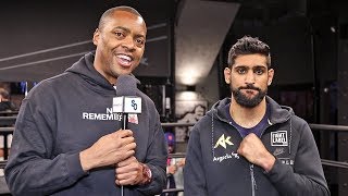 Amir Khan I CAN Take BIG PUNCH amp Explains REAL Problem [upl. by Bearnard]