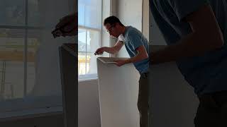 HORRIBLE Drywall quotProquot Install vs DIY  Archway drywall diy [upl. by Haldas]