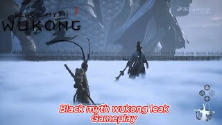 Black Myth Wukong  SUN WUKONG VS ERLANG SHEN FULL FIGHT GAMEPLAY LEAKS [upl. by Hanad]