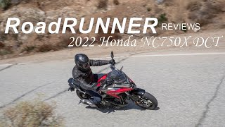 Review 2022 Honda NC750X DCT Motorcycle Road Test [upl. by Reivad]