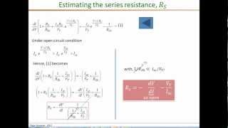 PV model parameter extraction part2RshRs [upl. by Sunda]