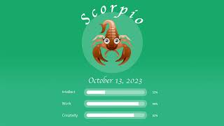 Scorpio horoscope for October 13 2023 [upl. by Fitzhugh346]