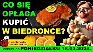 BIEDRONKA  Oferta Promocyjna w sklepie od Poniedziałku 18032024 [upl. by Drazze]