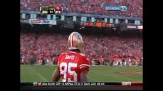 Niners vs Saints hightlights 2012Go Niners [upl. by Leinoto]