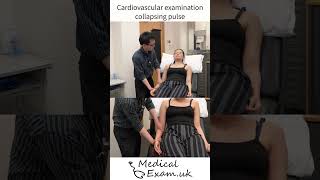 Cardiovascular examination  collapsing pulse paces mrcp [upl. by Rehpatsirhc]