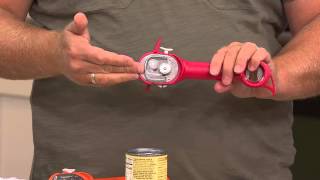 Kuhn Rikon Ultimate Can Opener with Auto Attach Feature with Alberti Popaj [upl. by Teloiv514]