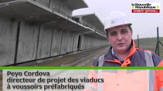 VIDEO Coulombiers LGV  fabrication de voussoirs pour la c [upl. by Petrie817]