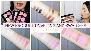 NEW MAKEUP REVOLUTION CHOCOLATE VICE PALETTE  BLUSH PALETTES [upl. by Rourke]