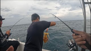 TIP RUN EGING Squid Fishing At Kuantan Malaysia by Team SILIBIN TACKLE Part 2 ‼️🎣🦑 [upl. by Macey]