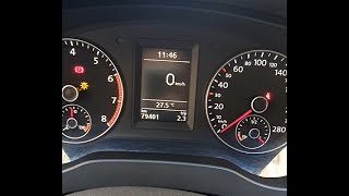 VW Jetta Vento MK6 como habilitar velocimetro digital  How to enable digital speedometer [upl. by Sandberg]