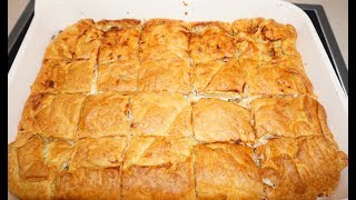 Κοτόπιτα με σφολιάτα πεντανόστιμη Chicken pie  Greek Cooking by Katerina [upl. by Yelena976]