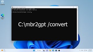 Convert MBR to GPT without loss DATA  Windows 1110 [upl. by Docila]