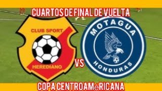 HEREDIANO VS MOTAGUA REACCION EN VIVO COPA CENTROAMERICANA [upl. by Samuele876]