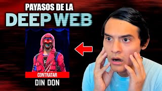 ENTRO A LA DEEP WEB Y CONTRATO AL PAYASO DIN DON 😰 ESTO PASO Free Fire [upl. by Carole]