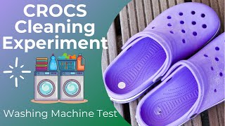 How I Clean My Fuzz CROCS  Fuzz Lined Crocs Washing Machine Experiment  Ep 02 [upl. by Engis]