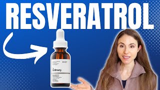 RESVERATROL FOR ANTIAGING SKIN CARE 😍 DERMATOLOGIST DrDrayzday [upl. by Anifur637]