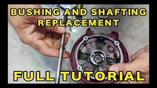 ELECTRIC FAN BUSHING AND SHAFTING REPLACEMENT FULL TUTORIAL TAGALOG [upl. by Neerroc241]