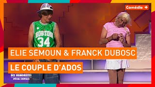 Elie Semoun et Franck Dubosc  Le couple dados  Comédie [upl. by Apollus]