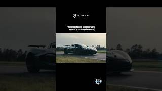 Rimac Nevera sets New world record of 275 kmph in reverse gear 💀🥶 [upl. by Nadya821]