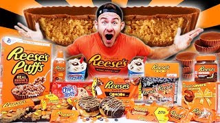 THE REESES OVERLOAD CHALLENGE 18000 CALORIES [upl. by Eward]