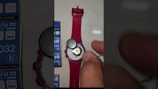 How to replace alfajr watch battery اكسبلور ترند cr2032 diy reels oman ksa [upl. by Bikales]