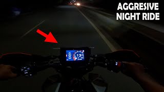 Aggresive Night Ride 🔥 Duke 390  This is what happens 7000 Rpm😲  Jamshedpur  Go Pro Hero 9 [upl. by Liu]