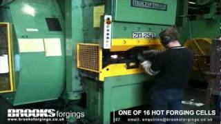 Upset Forging Process  Etchells Horizontal Multi Forge 20250  Brooks Forgings Ltd UK [upl. by Ehudd]