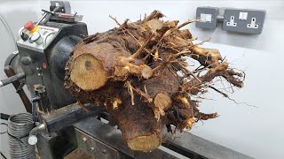 Woodturning  The Cedar Root [upl. by Tsyhtema]