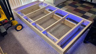 Twin Size Floating Bed Frame [upl. by Kirstyn66]