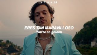 Harry Styles  Golden Official Video  Sub Español  Lyrics [upl. by Marchelle]