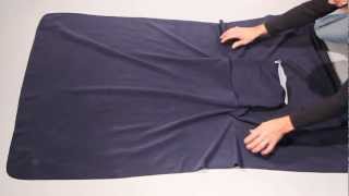 Travelrest Travel Blanket folding instructions Ranked 1 on Amazon [upl. by Miculek]