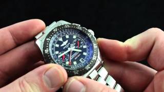 Breitling Professional Skyracer Raven Luxury Watch Review [upl. by Gnad]