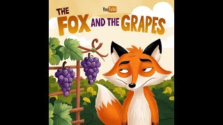 The Fox and the Grapeskidsvideo Moral Stories for KidsShort Stories for Children [upl. by Gershon]