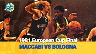 RELIVE 1981 European Cup Final Maccabi Tel Aviv vs Sinudyne Bologna [upl. by Ihana]