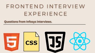 Fresher Interview Experience Mock  HTML CSS JavaScript  2024 [upl. by Favrot]