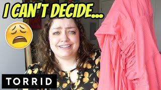 YOU DECIDE WHAT STAYS AND WHAT GOES  Torrid TryOn Haul PLUS SIZE SUMMER SALE [upl. by Banks77]