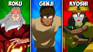 All 12 Known Avatars In History Explained Aang Korra Kyoshi Genji [upl. by Marilou]