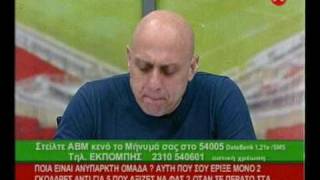 o Raptopoulos gia ton Muslimovic meta to PAOKAek 01 [upl. by Htrahddis]