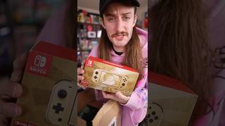 Zelda Hyrule Switch Lite Unboxing [upl. by Aniar]